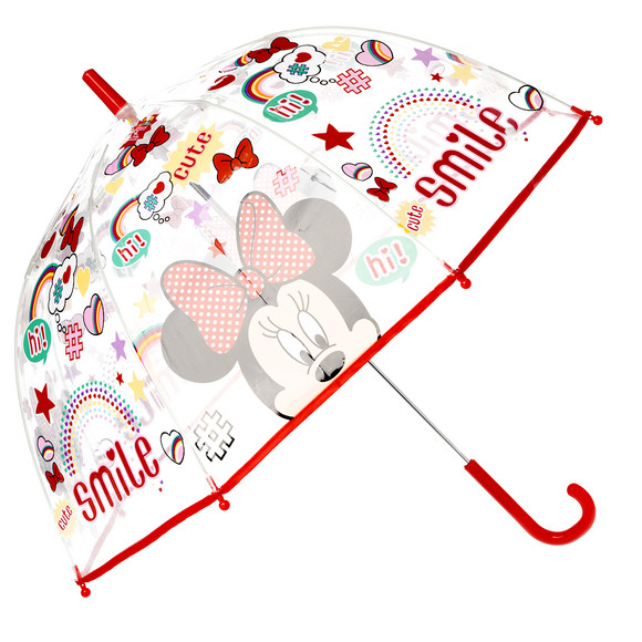 Minnie Maus Regenschirm mit Allover-Motiv