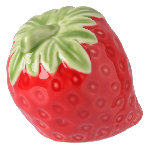 Deko-Erdbeere aus Porzellan