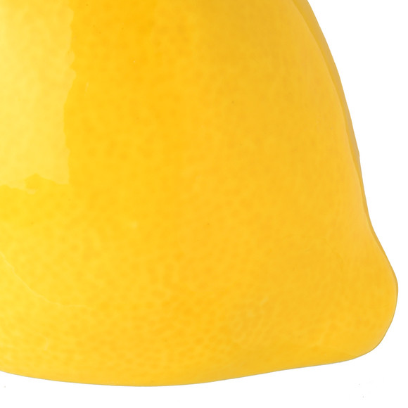 Kleine Vase im Zitronen-Design