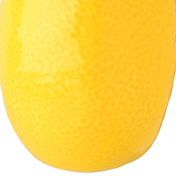 Vase im Zitronen-Design