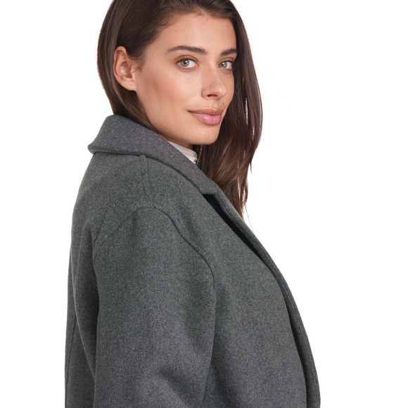 Damen Mantel in Woll-Optik