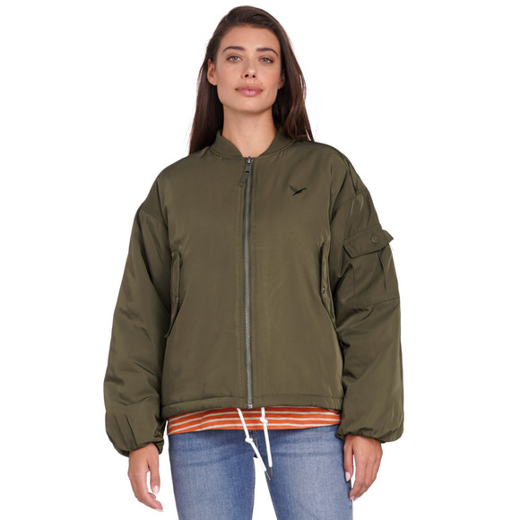 Damesblouson met trekkoord