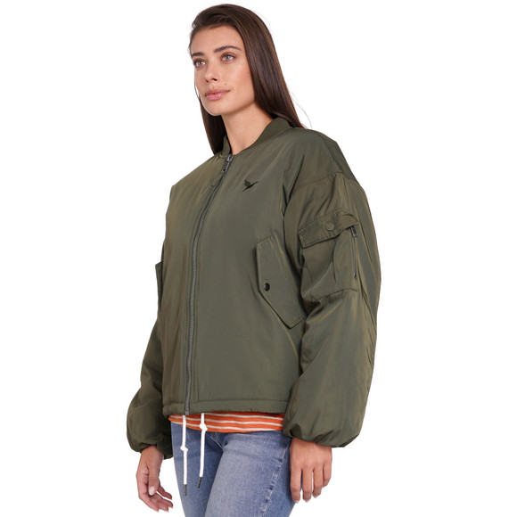 Damesblouson met trekkoord