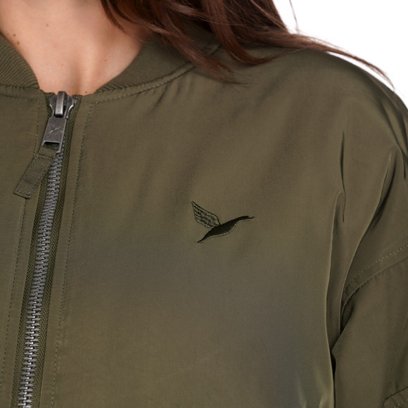 Damesblouson met trekkoord