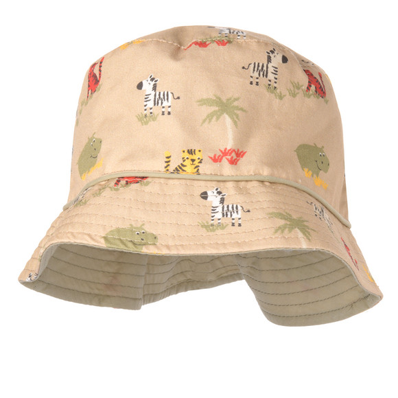 Baby Hut mit Safari-Motiven