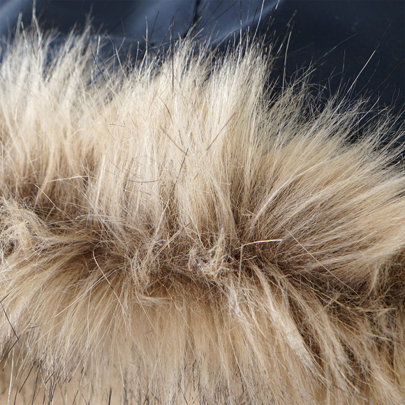 Mädchen Parka mit Fake-Fur