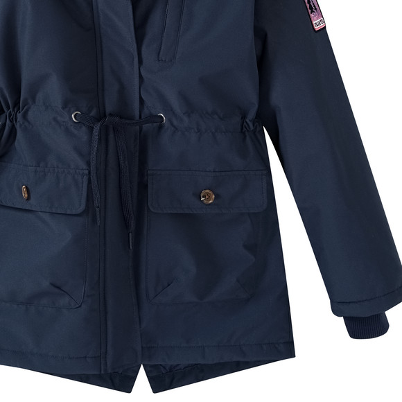 Mädchen Parka mit Fake-Fur