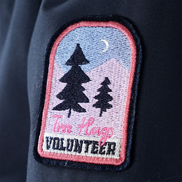 Mädchen Parka mit Fake-Fur