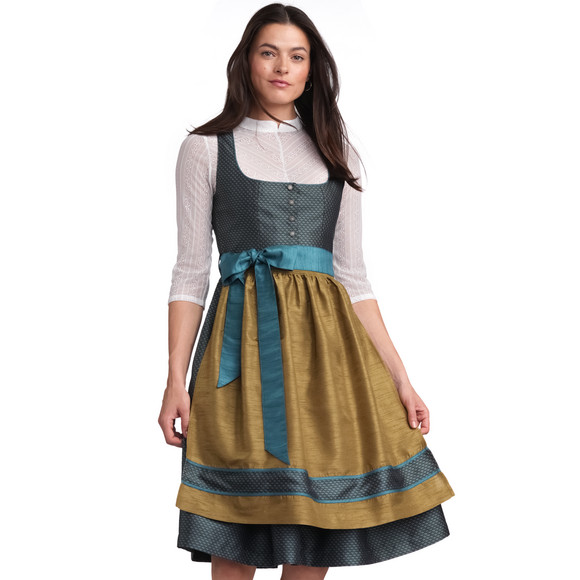 Damen Dirndl mit Jacquard-Muster