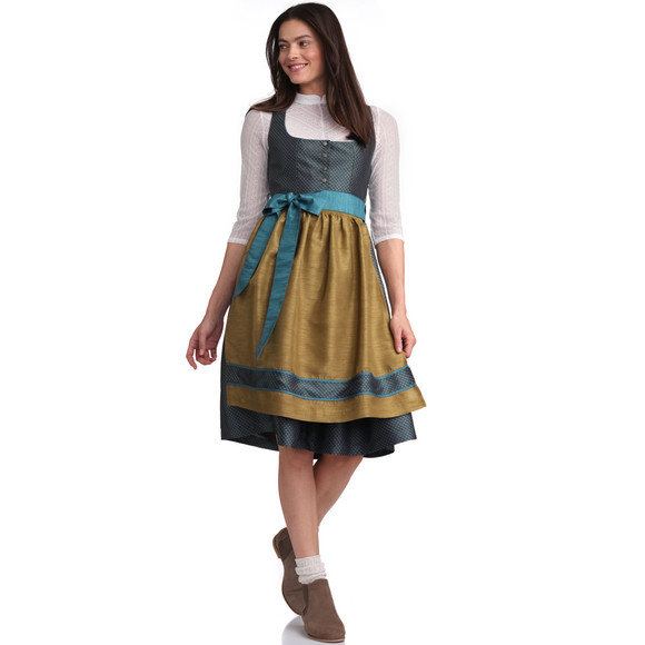 Damen Dirndl mit Jacquard-Muster