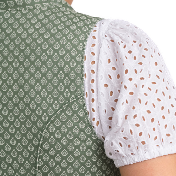 Dirndl voor dames met all-over patroon