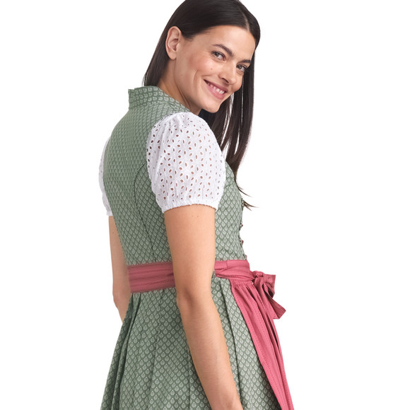 Dirndl voor dames met all-over patroon