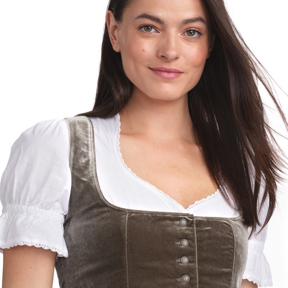 Damen Dirndl mit Velvet