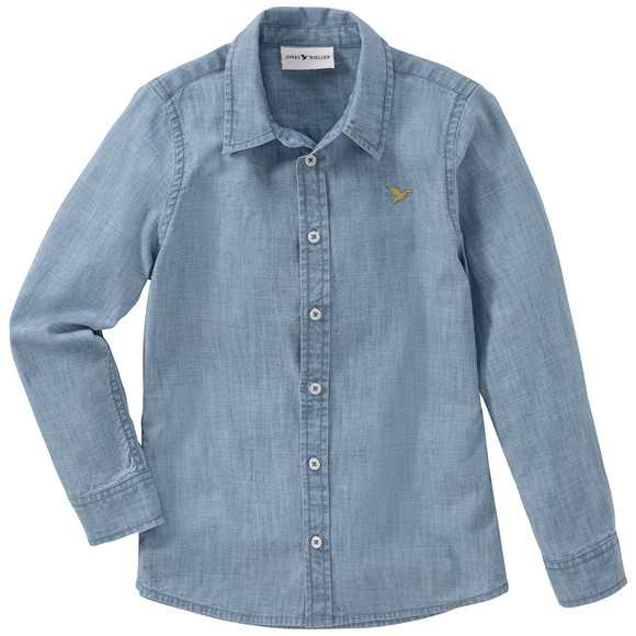 Jungen Hemd in Jeans-Optik
