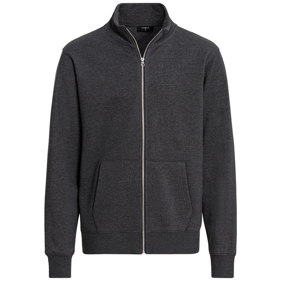 Herren Sweatjacke mit Stehkragen