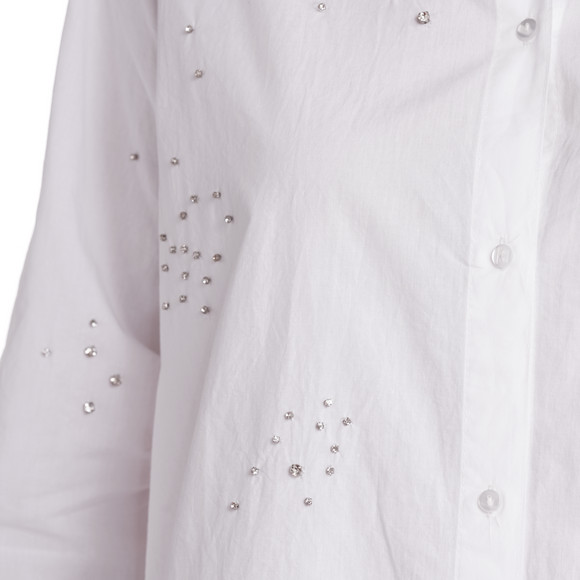 Damen Bluse mit Glitzersteinen