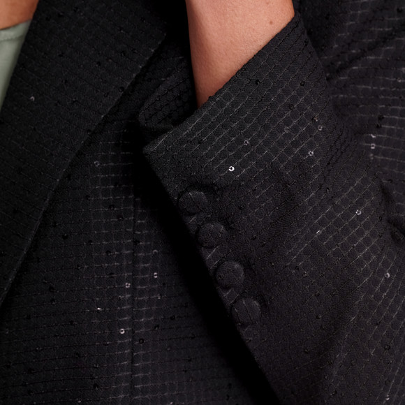Damen Blazer mit Pailletten