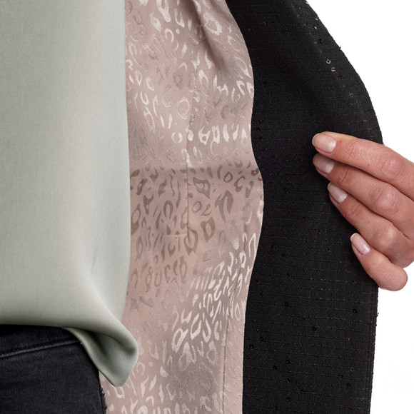 Damen Blazer mit Pailletten