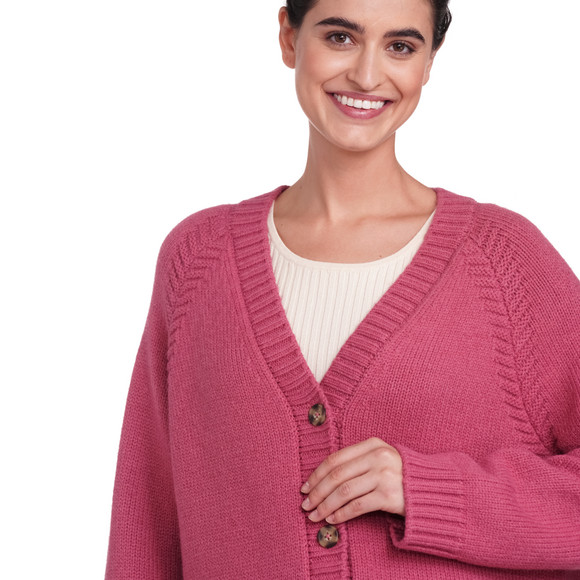 Damen Strickjacke mit 2 Taschen