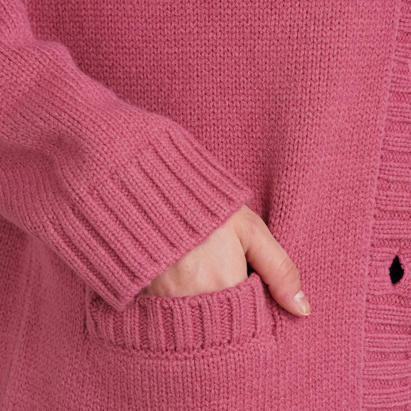 Damen Strickjacke mit 2 Taschen