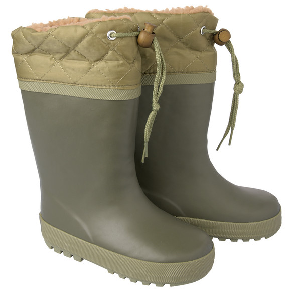 Baby regenlaarsjes met teddyvoering