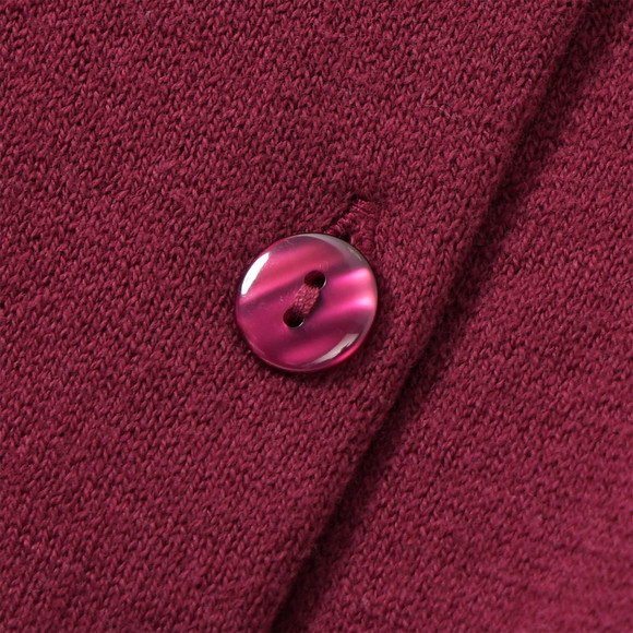 Mädchen Strickjacke unifarben
