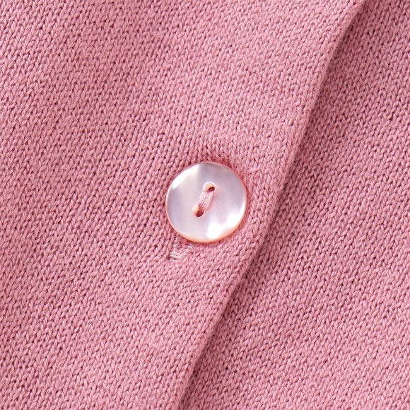 Mädchen Strickjacke unifarben