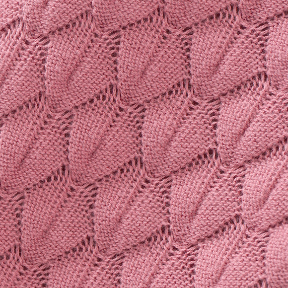 Mädchen Strickjacke mit Wabenstruktur