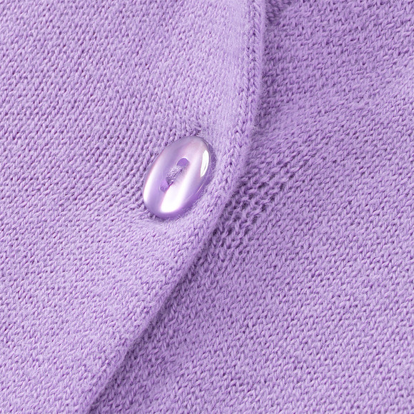 Mädchen Strickjacke unifarben