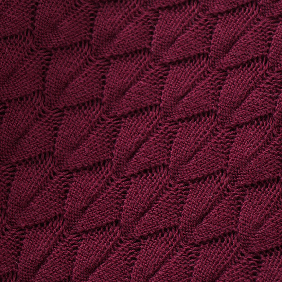 Mädchen Strickjacke mit Wabenstruktur