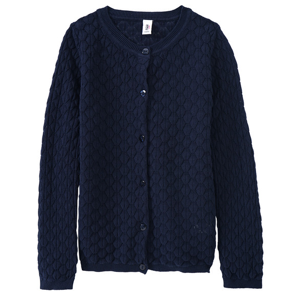 Blaue Strickjacke Ernstings Family Damen Strickjacken Ernstings