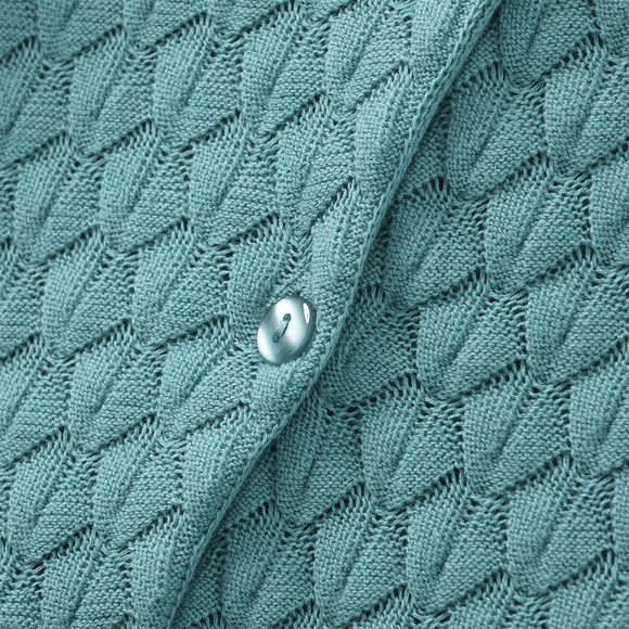 Mädchen Strickjacke mit Wabenstruktur