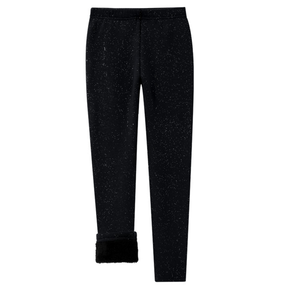 Thermische legging met glitter voor meisjes