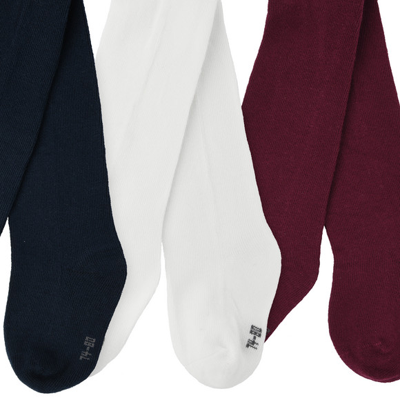 3 Baby Strumpfhosen im Set