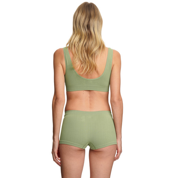 5 Damen Pantys mit Feinripp-Struktur