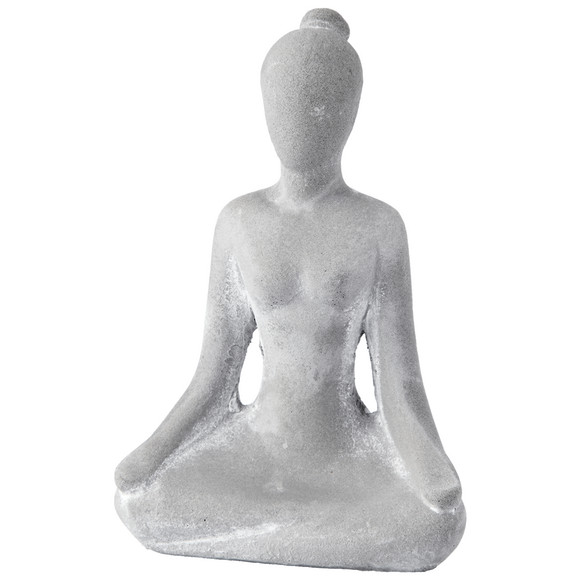 Dekofigur Yoga aus Beton