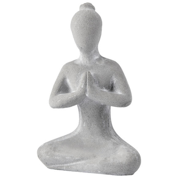 Dekofigur Yoga aus Beton