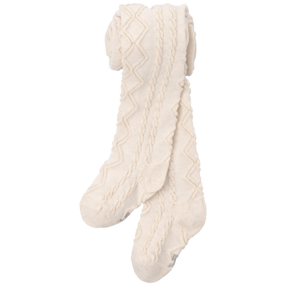 Babymaillot met kabelpatroon