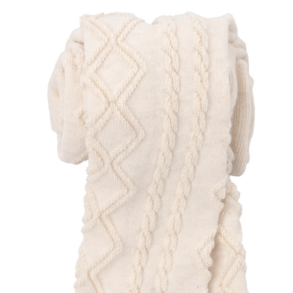 Babymaillot met kabelpatroon