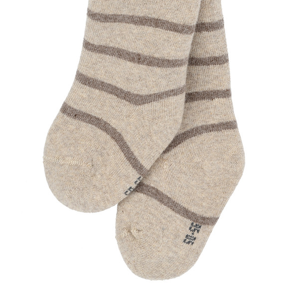 Baby Frottee-Strumpfhose mit Streifen