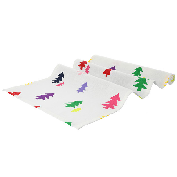 Kleine Tafelloper met kerstmotief