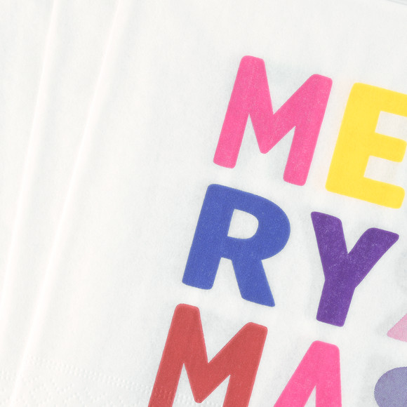 20 servetten in een kerstdesign