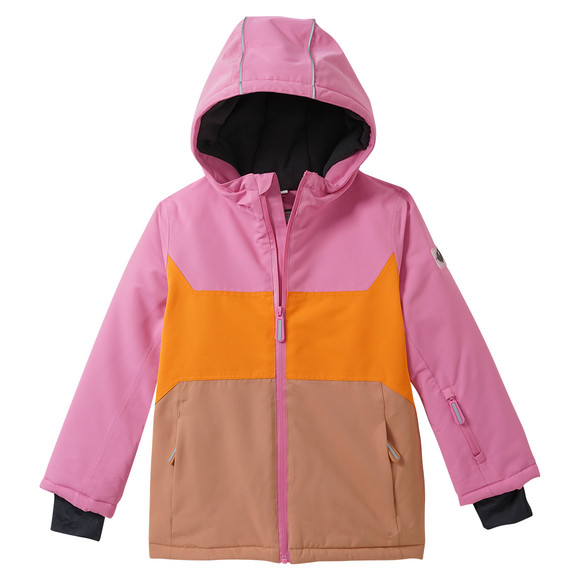 Meisjes sneeuwjas met kleurverdelers