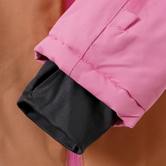 Meisjes sneeuwjas met kleurverdelers