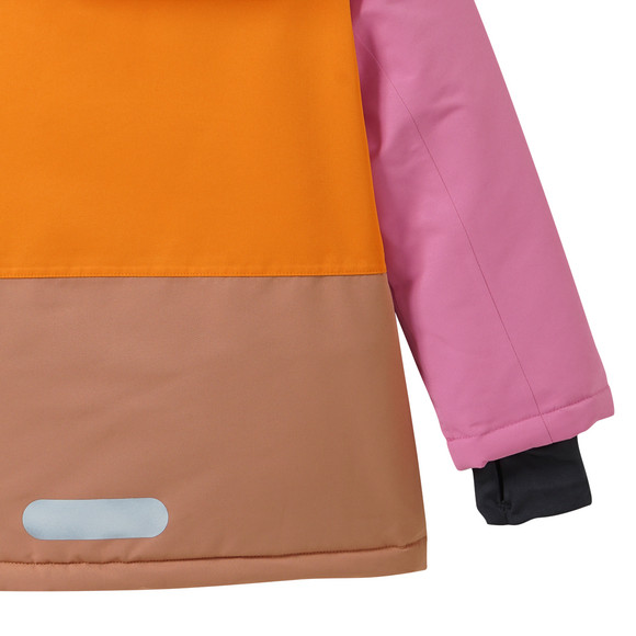 Meisjes sneeuwjas met kleurverdelers