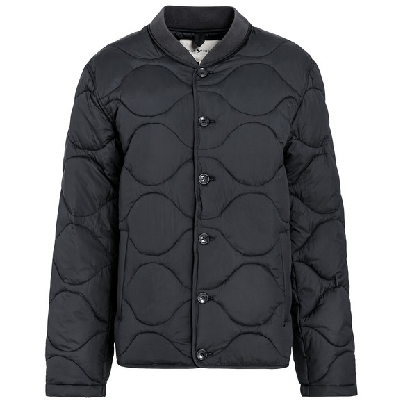 Herren Steppjacke mit Knopfleiste