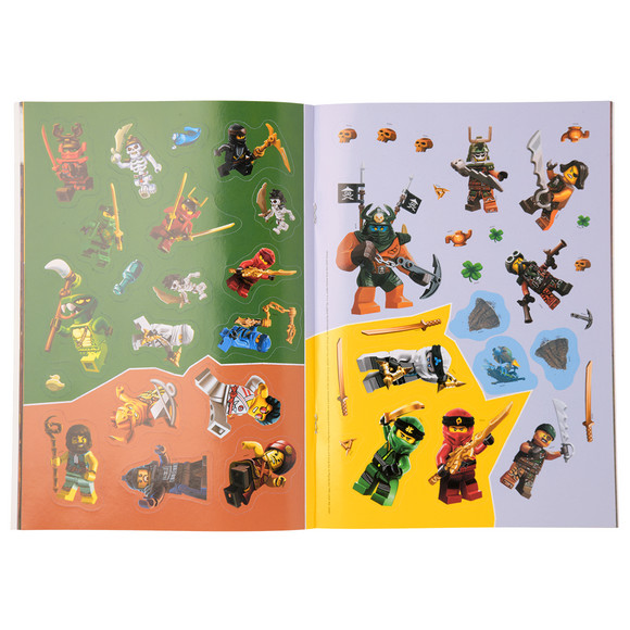 LEGO Ninjago Stickerbuch mit 170 Stickern
