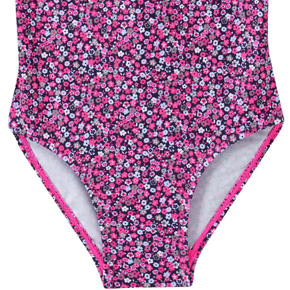 Mädchen Badeanzug mit Blumen