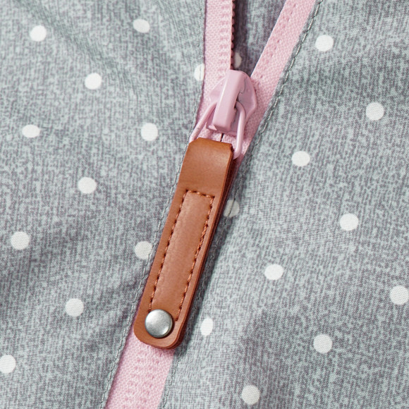 Baby Schneeoverall mit Fellkapuze