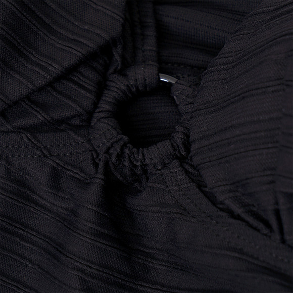 Damen Tankinioberteil mit Streifenstruktur